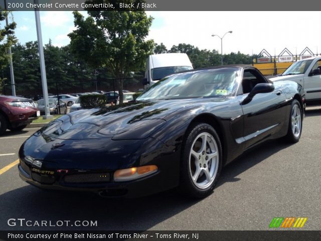 2000 Chevrolet Corvette Convertible in Black