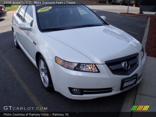 2008 Acura TL 3.2 in White Diamond Pearl
