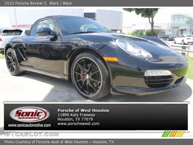 2012 Porsche Boxster S in Black