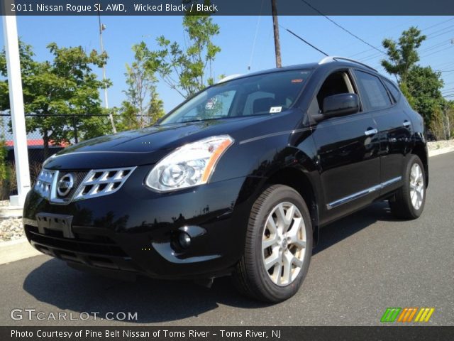 2011 Nissan Rogue SL AWD in Wicked Black