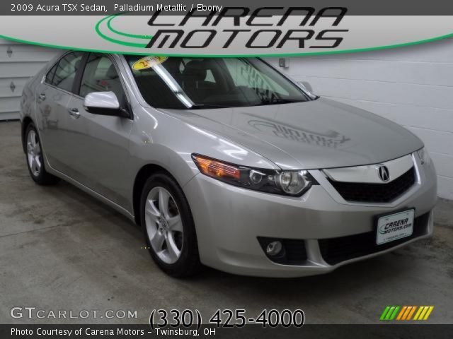 2009 Acura TSX Sedan in Palladium Metallic