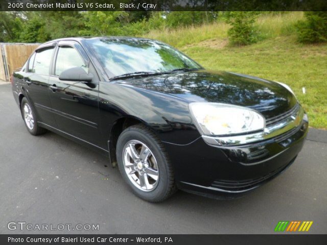 2005 Chevrolet Malibu LS V6 Sedan in Black