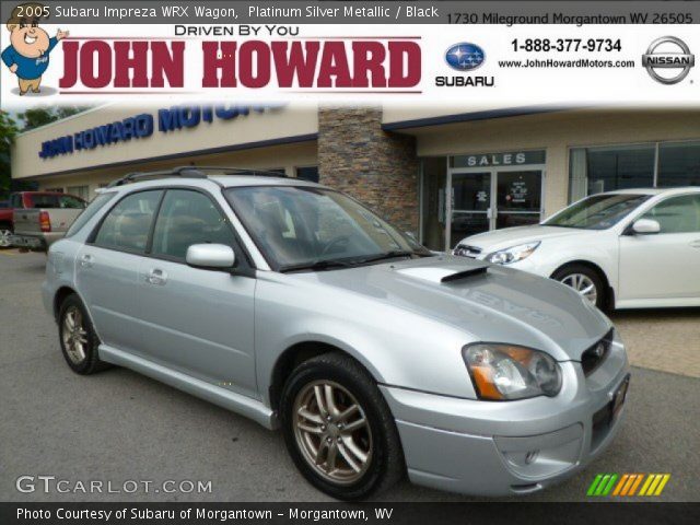 2005 Subaru Impreza WRX Wagon in Platinum Silver Metallic