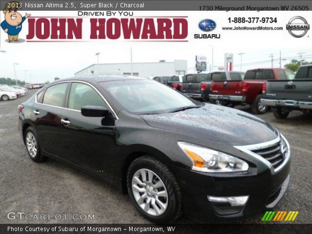 2013 Nissan Altima 2.5 in Super Black