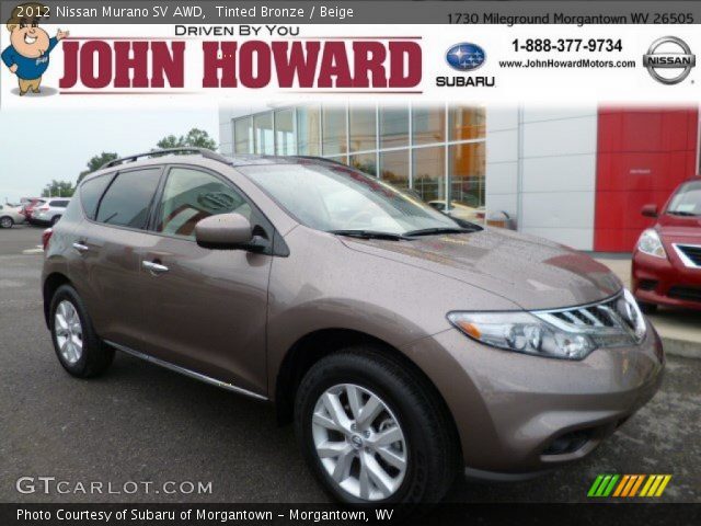 2012 Nissan Murano SV AWD in Tinted Bronze