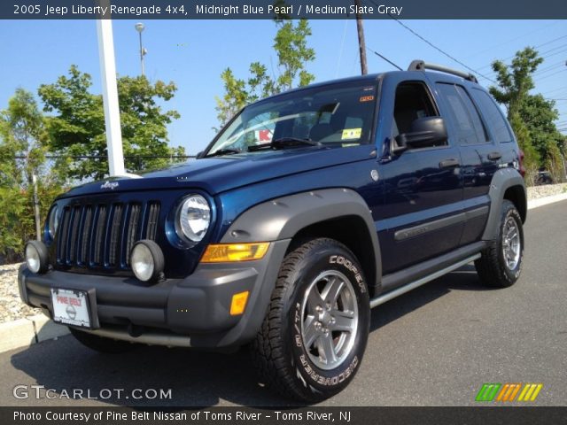 2005 Jeep Liberty Renegade 4x4 in Midnight Blue Pearl