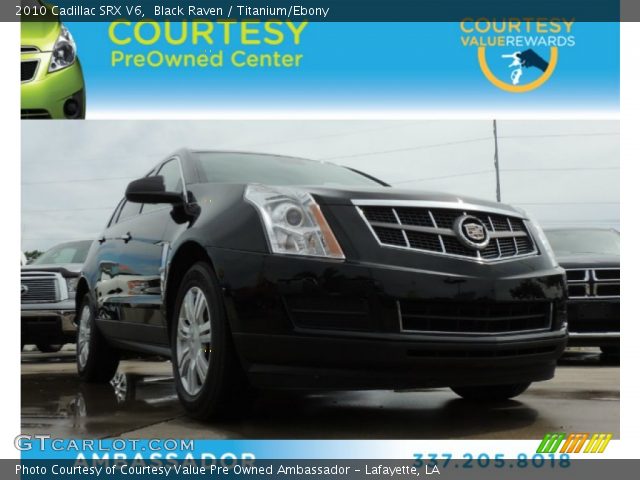 2010 Cadillac SRX V6 in Black Raven