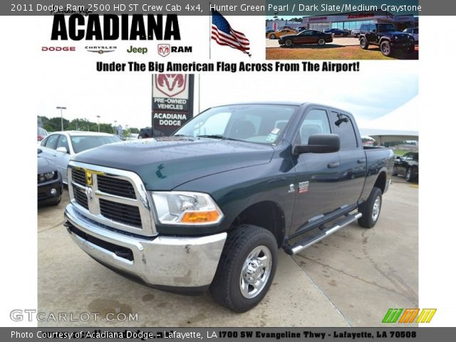 2011 Dodge Ram 2500 HD ST Crew Cab 4x4 in Hunter Green Pearl