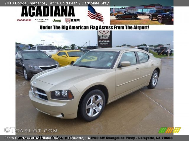 2010 Dodge Charger SE in White Gold Pearl