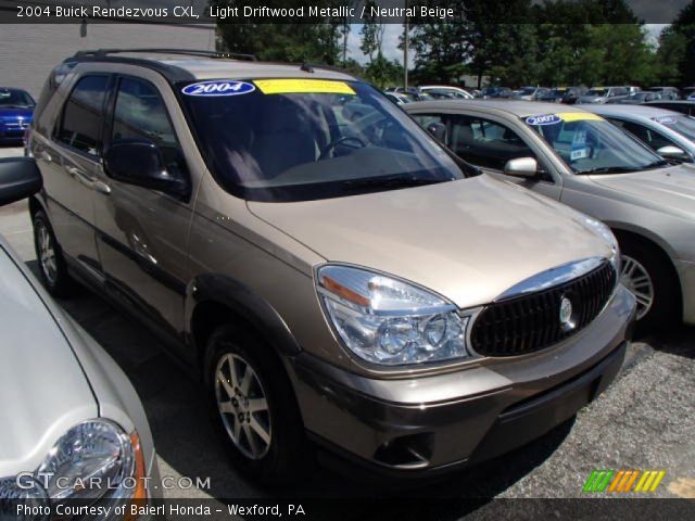 2004 Buick Rendezvous CXL in Light Driftwood Metallic