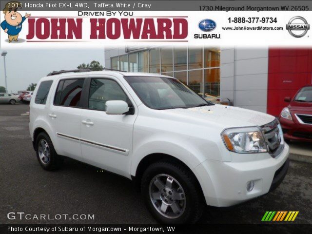 2011 Honda Pilot EX-L 4WD in Taffeta White