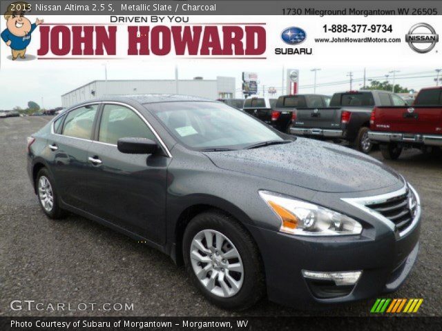 2013 Nissan Altima 2.5 S in Metallic Slate