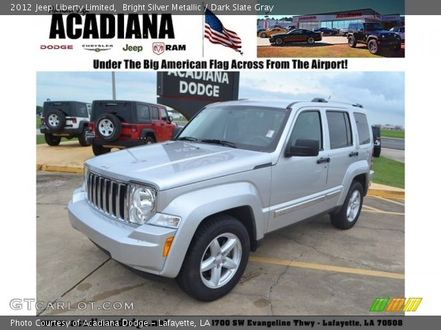 2012 Jeep Liberty Limited in Bright Silver Metallic