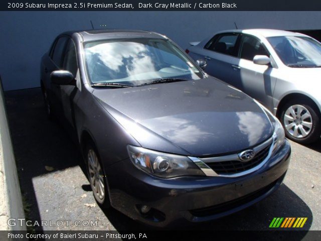 2009 Subaru Impreza 2.5i Premium Sedan in Dark Gray Metallic