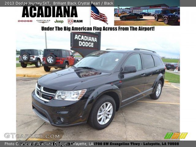 2013 Dodge Journey SXT in Brilliant Black Crystal Pearl