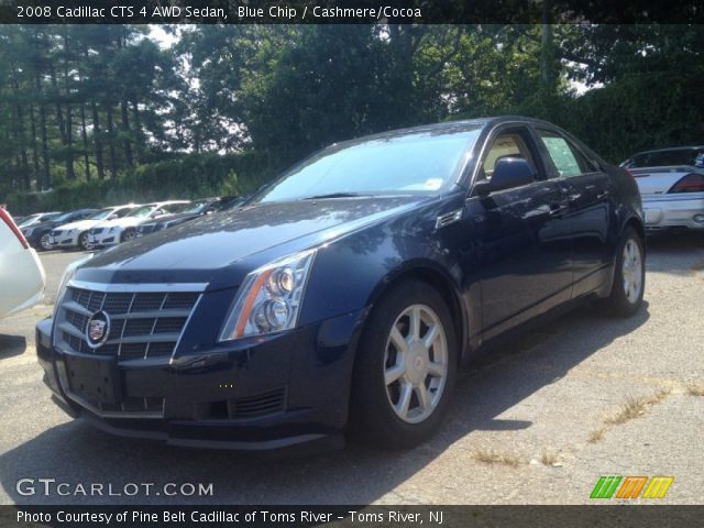 2008 Cadillac CTS 4 AWD Sedan in Blue Chip