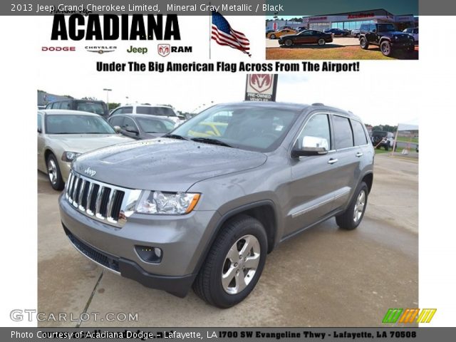 2013 Jeep Grand Cherokee Limited in Mineral Gray Metallic