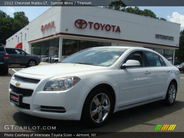 2012 Chevrolet Malibu LT in Summit White