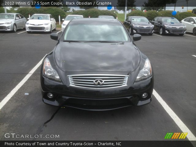 2012 Infiniti G 37 S Sport Coupe in Black Obsidian