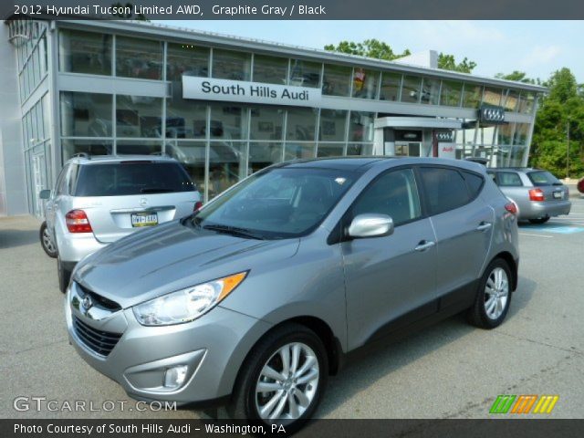 2012 Hyundai Tucson Limited AWD in Graphite Gray