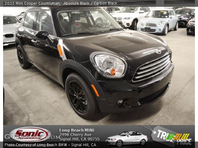 2013 Mini Cooper Countryman in Absolute Black