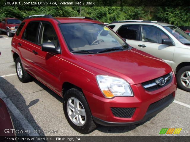 2009 Kia Sportage LX V6 4x4 in Volcanic Red