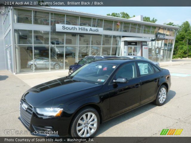 2014 Audi A4 2.0T quattro Sedan in Brilliant Black