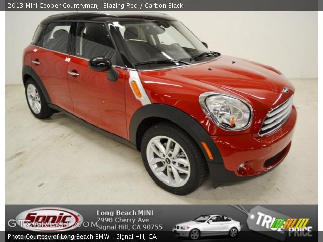 2013 Mini Cooper Countryman in Blazing Red