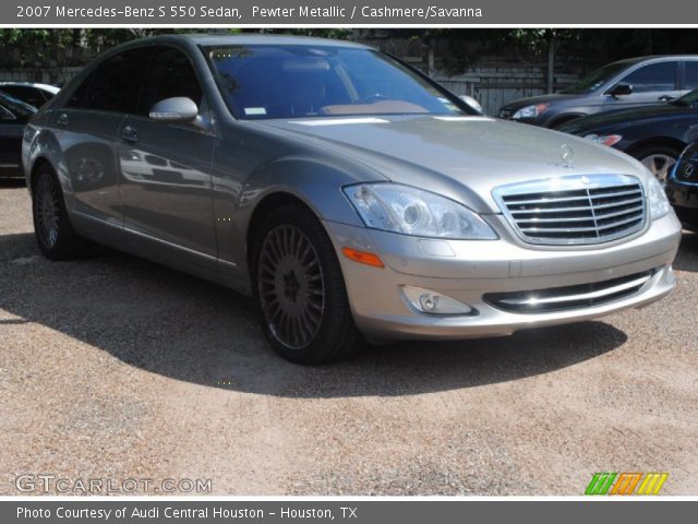 2007 Mercedes-Benz S 550 Sedan in Pewter Metallic