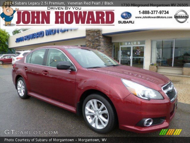 2014 Subaru Legacy 2.5i Premium in Venetian Red Pearl