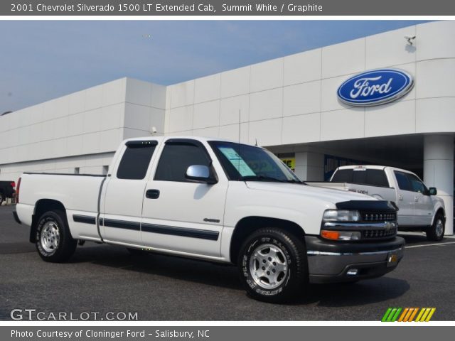 2001 Chevrolet Silverado 1500 LT Extended Cab in Summit White