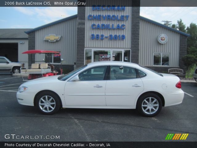 2006 Buick LaCrosse CXS in White Opal