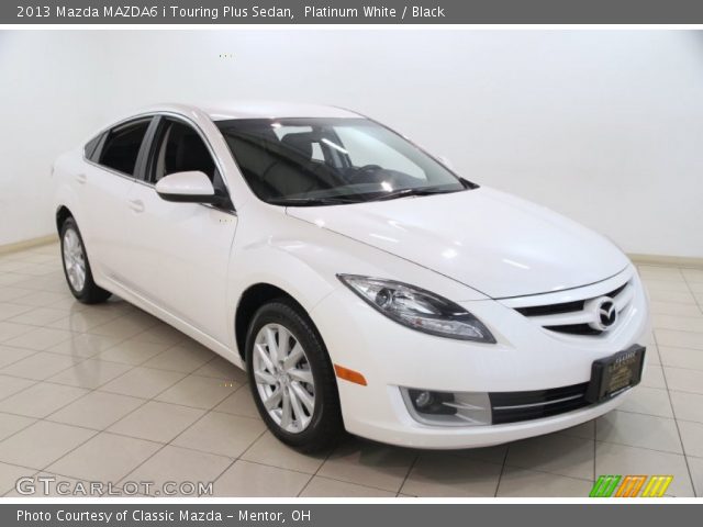 2013 Mazda MAZDA6 i Touring Plus Sedan in Platinum White