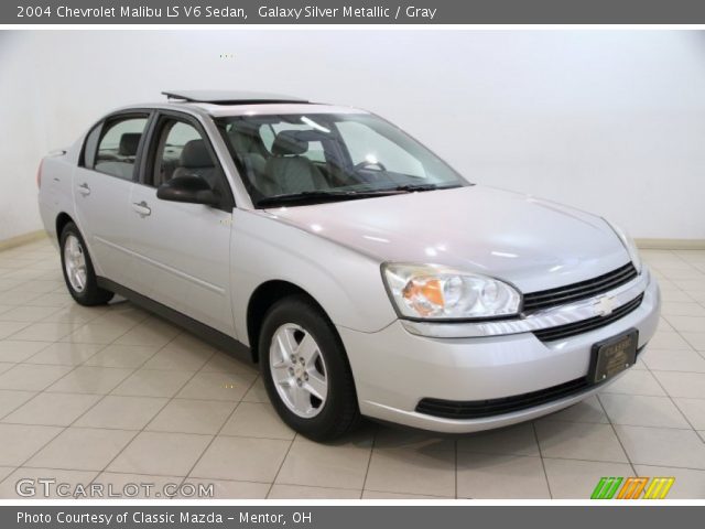 2004 Chevrolet Malibu LS V6 Sedan in Galaxy Silver Metallic