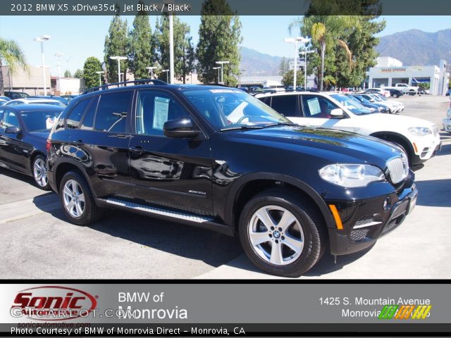 2012 BMW X5 xDrive35d in Jet Black