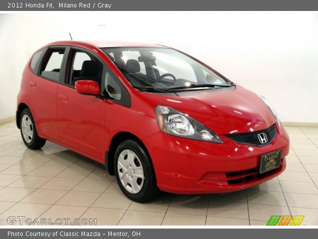 2012 Honda Fit  in Milano Red