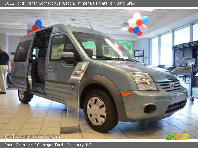 2013 Ford Transit Connect XLT Wagon in Winter Blue Metallic