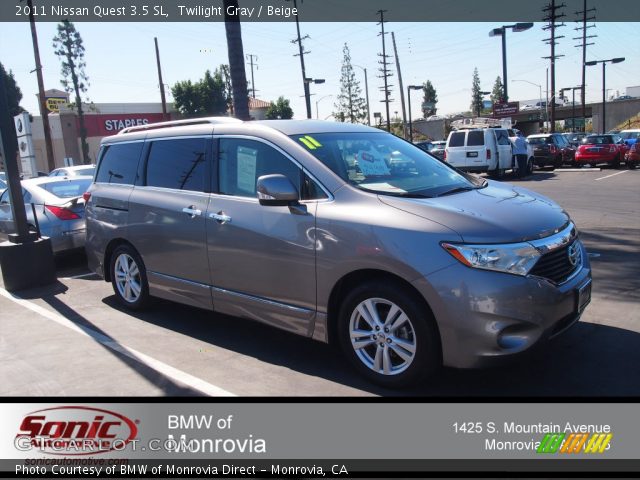 2011 Nissan Quest 3.5 SL in Twilight Gray