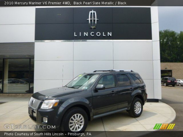 2010 Mercury Mariner V6 Premier 4WD in Black Pearl Slate Metallic