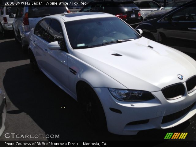 2008 BMW M3 Sedan in Alpine White