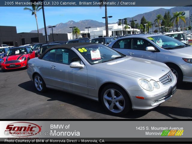 2005 Mercedes-Benz CLK 320 Cabriolet in Brilliant Silver Metallic