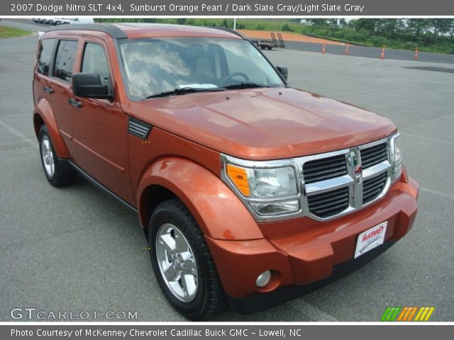 2007 Dodge Nitro SLT 4x4 in Sunburst Orange Pearl