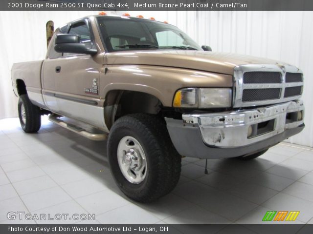 2001 Dodge Ram 2500 ST Quad Cab 4x4 in Medium Bronze Pearl Coat
