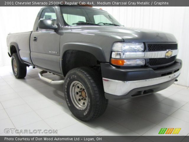 2001 Chevrolet Silverado 2500HD Regular Cab 4x4 in Medium Charcoal Gray Metallic