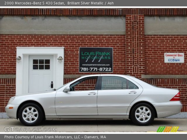 2000 Mercedes-Benz S 430 Sedan in Brilliant Silver Metallic