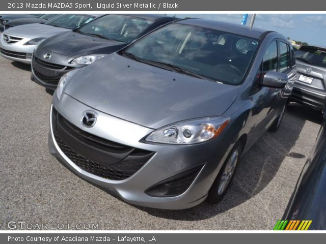 2013 Mazda MAZDA5 Sport in Liquid Silver Metallic