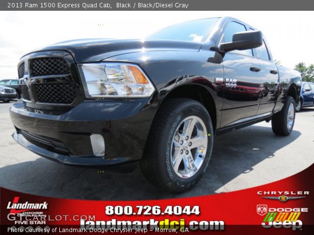 2013 Ram 1500 Express Quad Cab in Black