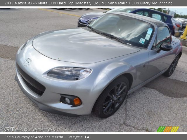 2013 Mazda MX-5 Miata Club Hard Top Roadster in Liquid Silver Metallic