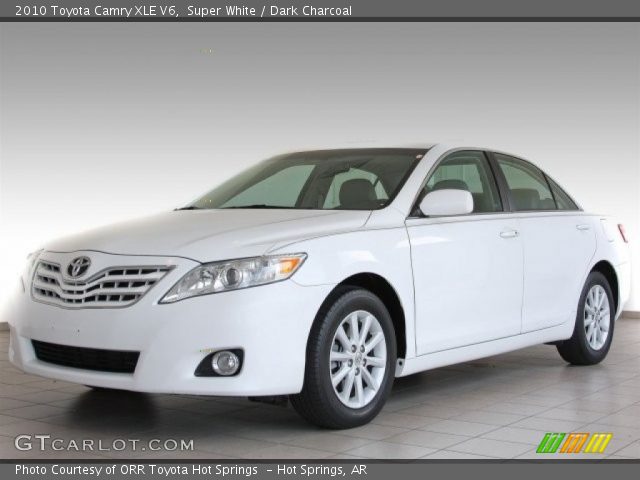 2010 Toyota Camry XLE V6 in Super White