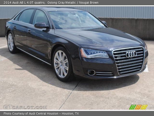 2014 Audi A8 L 4.0T quattro in Oolong Gray Metallic